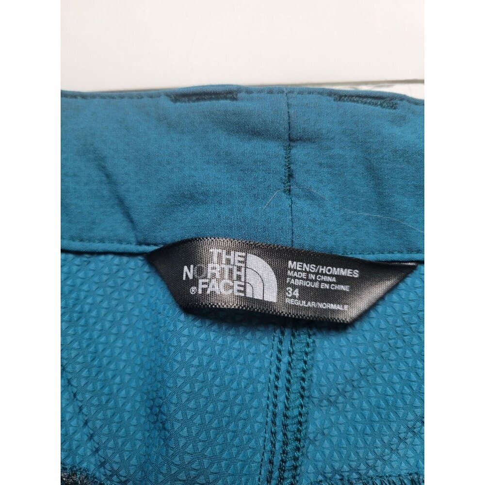 NWOT The North Face Teal Jersery Knit Size 34 Casual Sport Hiking Outer Wear - Picture 5 of 12